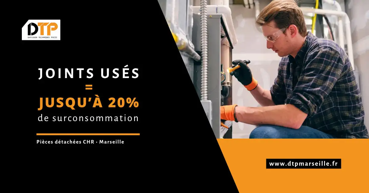 Restauration professionnelle : un joint d�fectueux peut impacter directement vos co�ts et votre s�curit� alimentaire